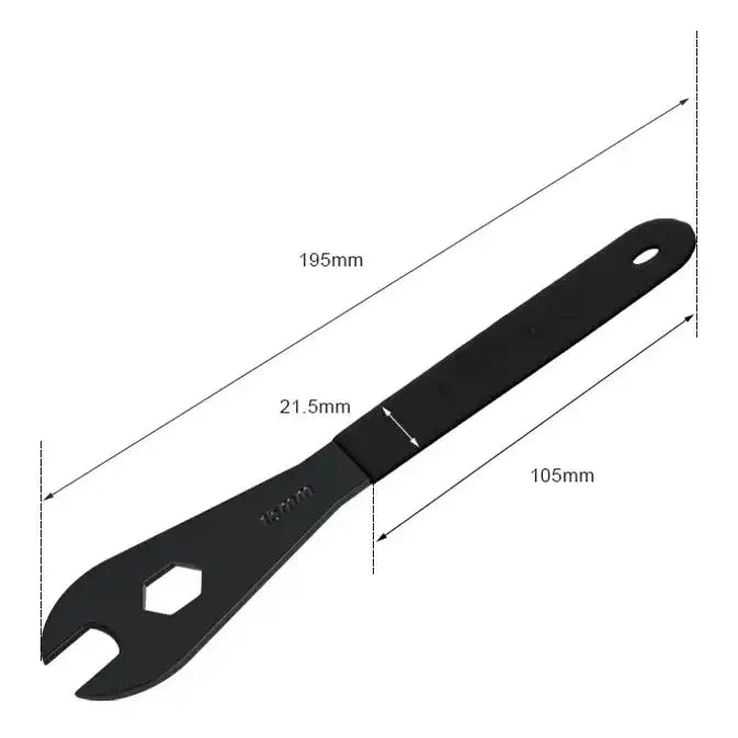 15mm Bicycle Pedal Wrench for MTB & Road Bike Pedals
