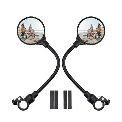 360° Adjustable Bicycle Rearview Mirrors