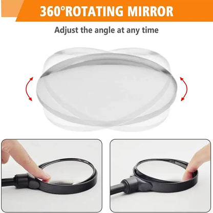 360° Adjustable Bicycle Rearview Mirrors
