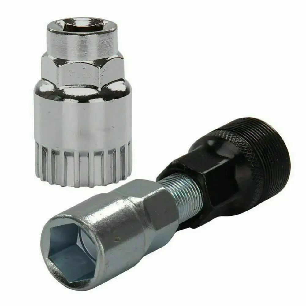 Bicycle Repair Tool Set with Chain Breaker, Spoke Wrench, Bottom Bracket & Freewheel Removal Tools