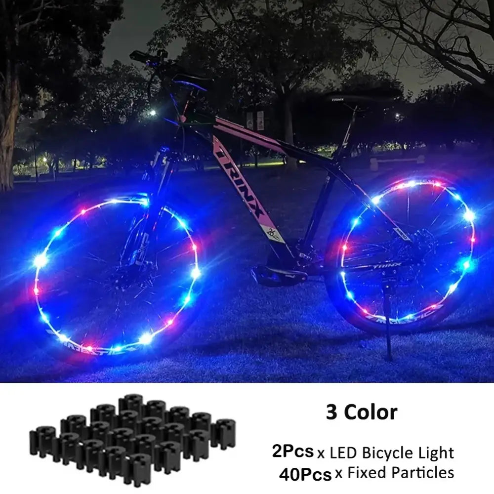 Bicycle Wheel Spoke & Valve Lights