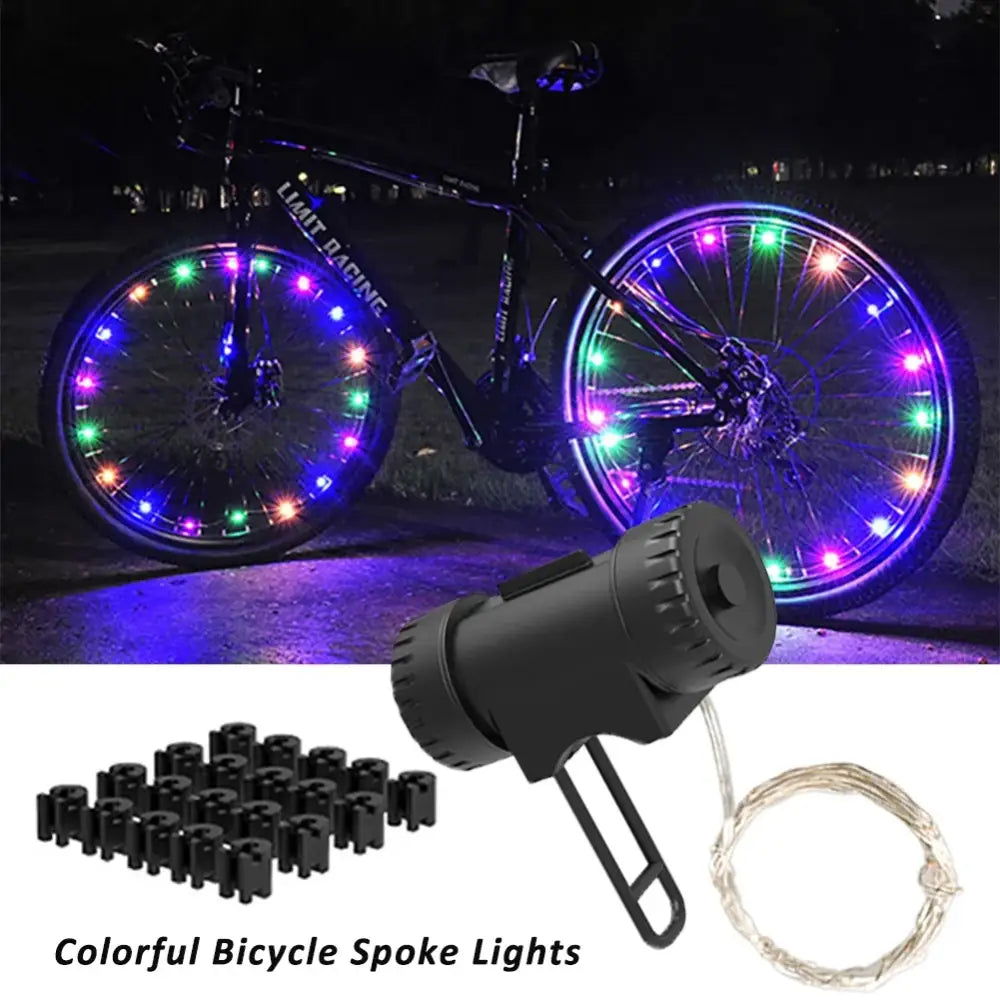 Bicycle Wheel Spoke & Valve Lights