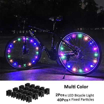 Bicycle Wheel Spoke & Valve Lights