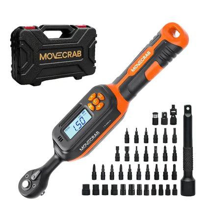 Bike Digital Torque Wrench Set (1/4″ Drive) (40pcs)