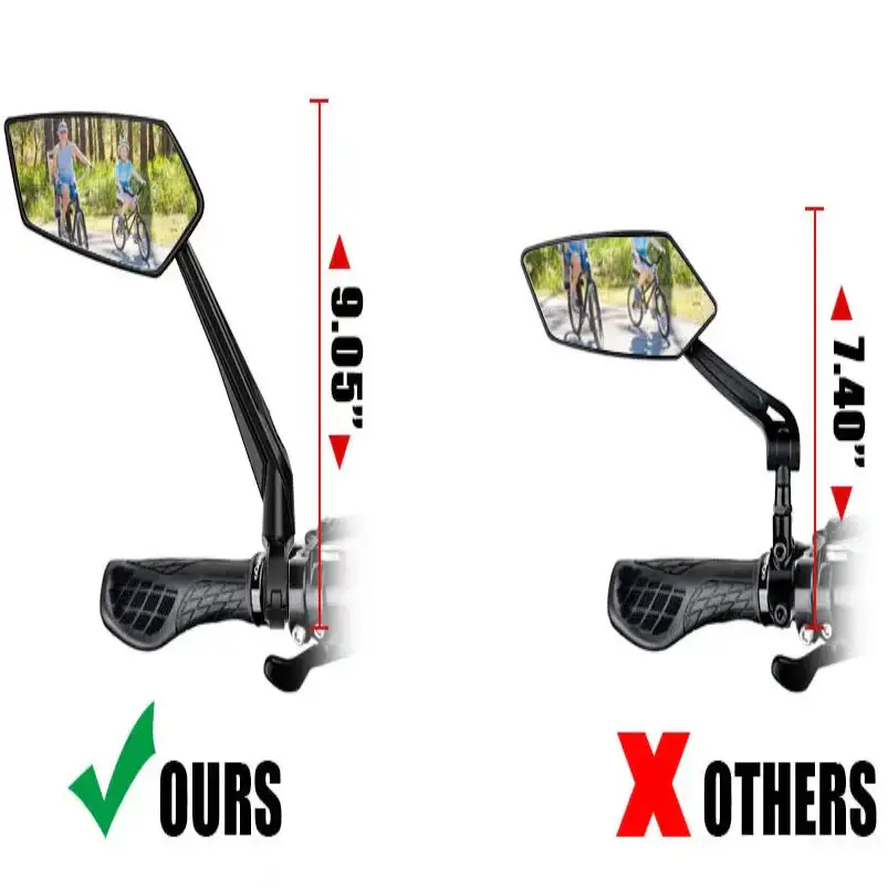 Bike Rear View Mirror 360° Adjustable (different models available)