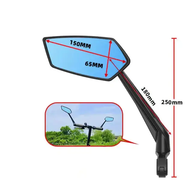 Bike Rear View Mirror 360° Adjustable (different models available)