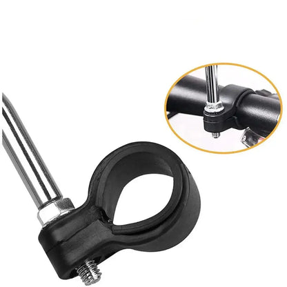 Bike Rearview Mirror 360° Adjustable with Reflector