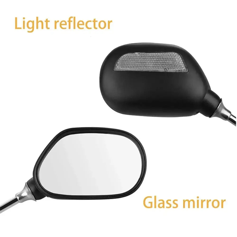 Bike Rearview Mirror 360° Adjustable with Reflector
