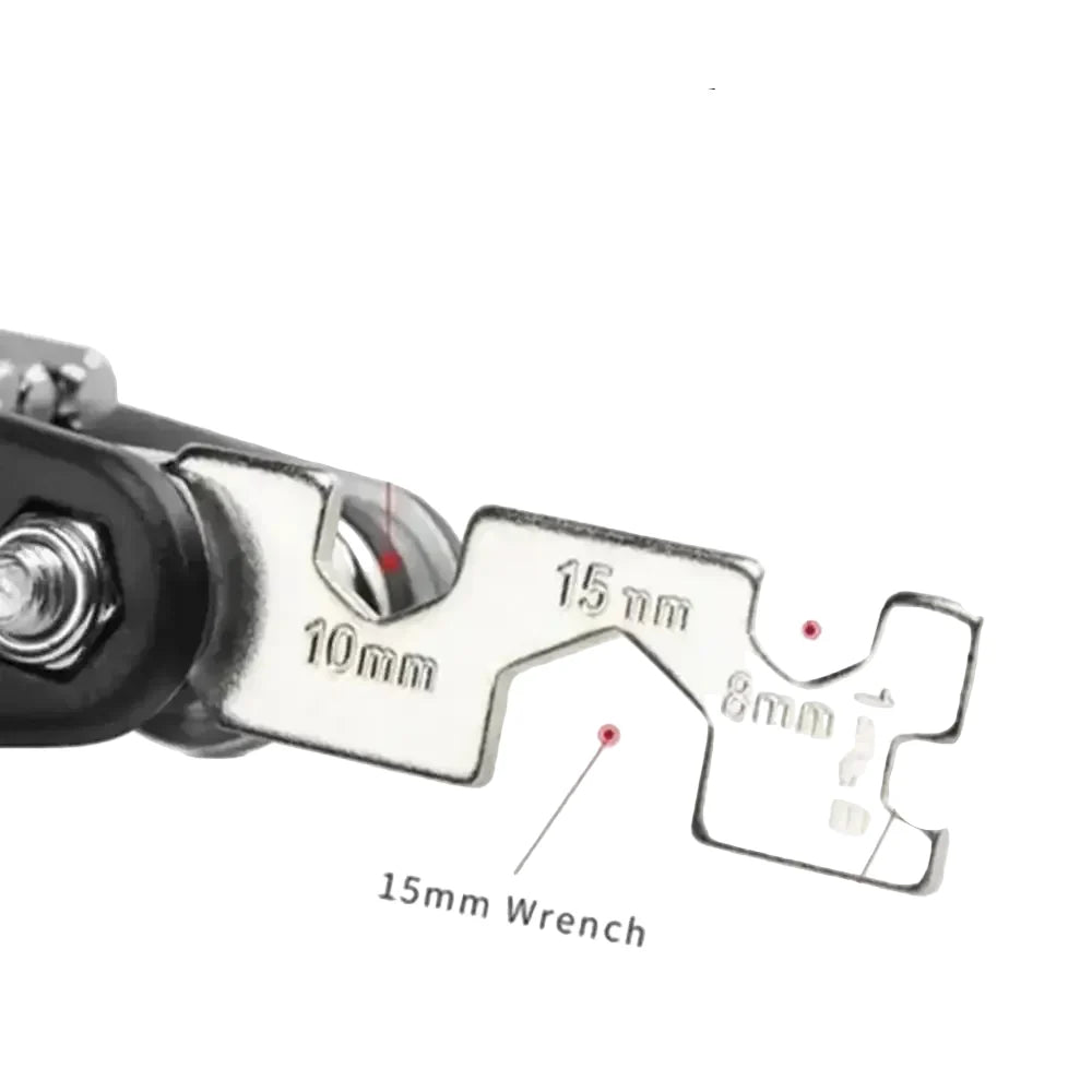 16-in-1 Bicycle Repair Kit with Mini Pump