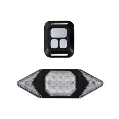 Wireless Remote-Controlled Bicycle Smart Taillight with Turn Signals (USB Rechargeable)