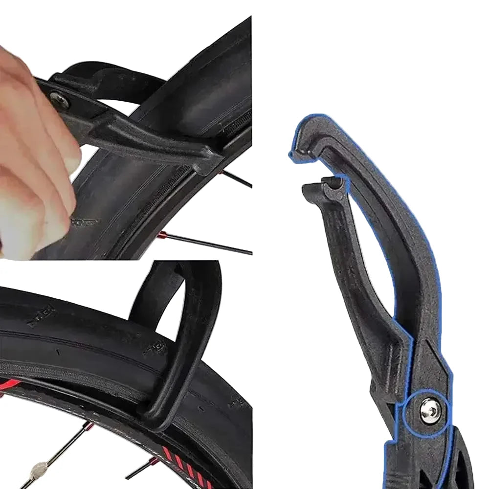 Bicycle Tyre Repair Kit with Tire Levers, Patches & Mini Pump