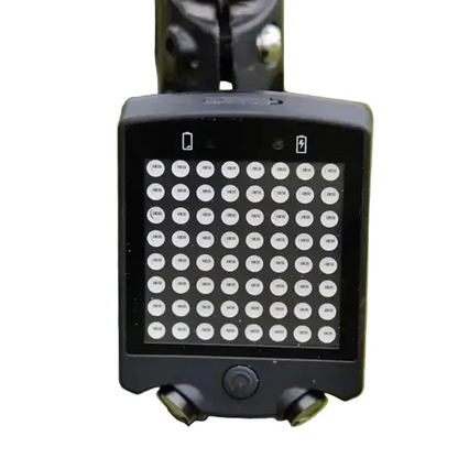 Wireless Bike Tail Light with Remote Control (USB Rechargeable)