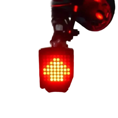 Wireless Bike Tail Light with Remote Control (USB Rechargeable)
