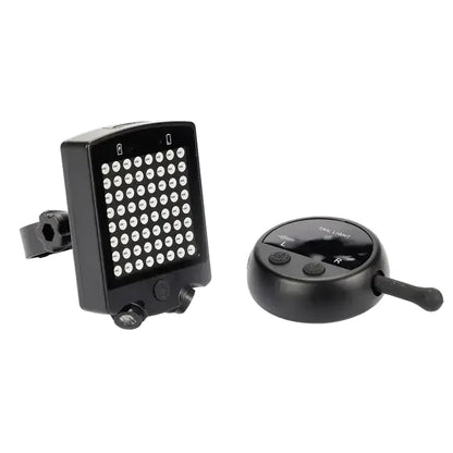 Wireless Bike Tail Light with Remote Control (USB Rechargeable)