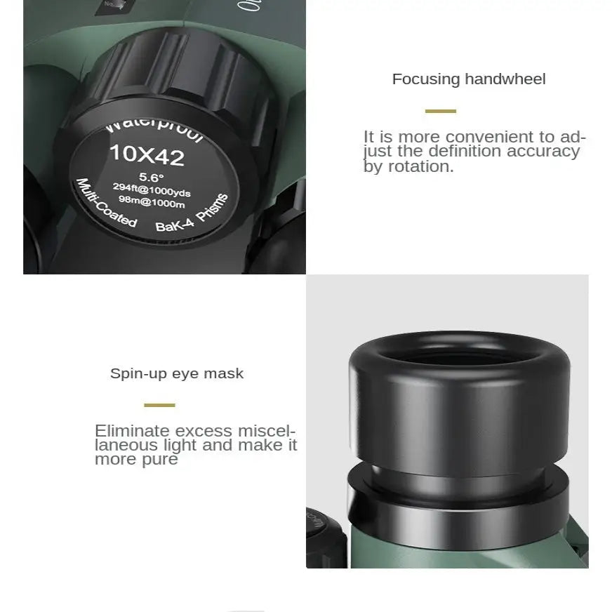 Binoculars – Waterproof & Fog proof (8x42 / 10x42)