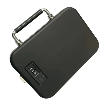 Biometric Gun Safe Box – Mini Fingerprint & Password Vault