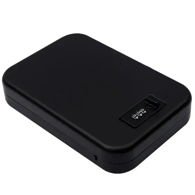 Biometric Gun Safe Box – Mini Fingerprint & Password Vault