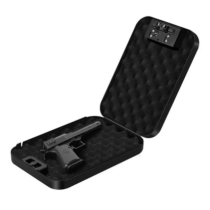 Biometric Gun Safe Box – Mini Fingerprint & Password Vault