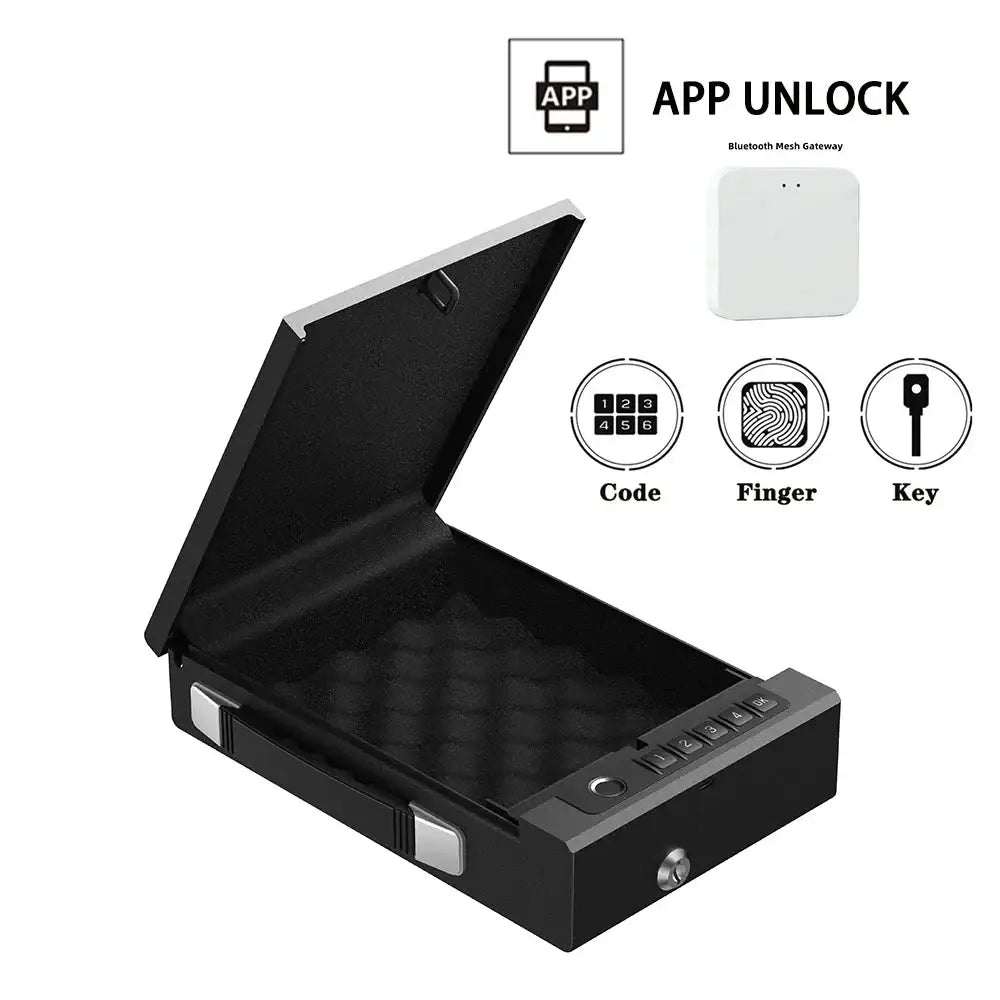 Biometric Portable Gun Safe Box