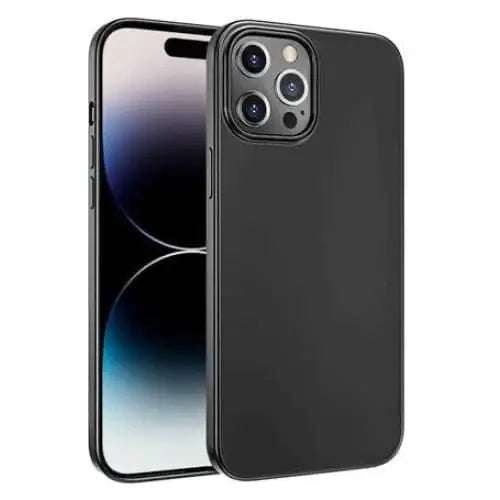Black Silicone iPhone Case (All iPhone Models)