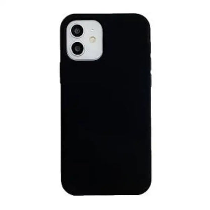 Black Silicone iPhone Case (All iPhone Models)
