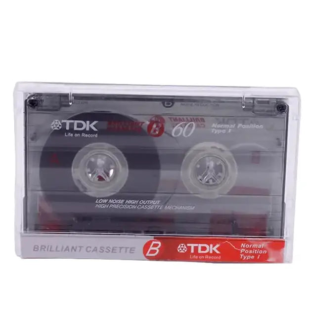 Blank Audio Cassette Tapes - 60min (10PCS)
