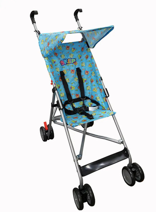 A6 SKEP Super Buggy - Blue/Teddy Bear - Babyonline