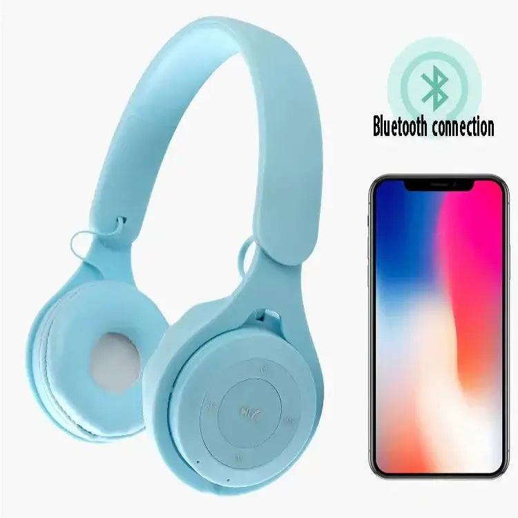 Bluetooth 5.0 Folding Wireless Headset (5 colours available)