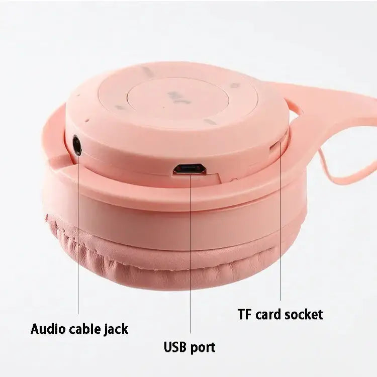 Bluetooth 5.0 Folding Wireless Headset (5 colours available)