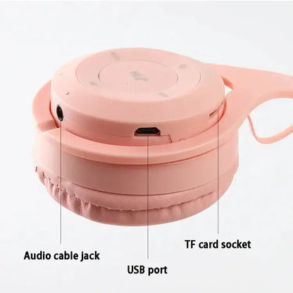 Bluetooth 5.0 Folding Wireless Headset (5 colours available)