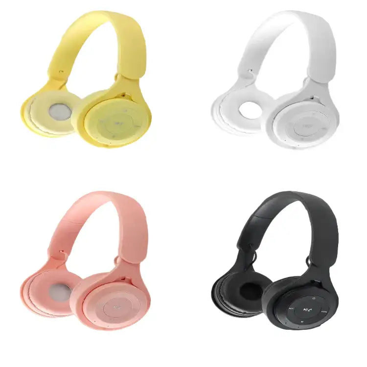 Bluetooth 5.0 Folding Wireless Headset (5 colours available)