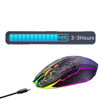 Bluetooth 5.2 RGB Dual-Mode Wireless Gaming Mouse (different models available)