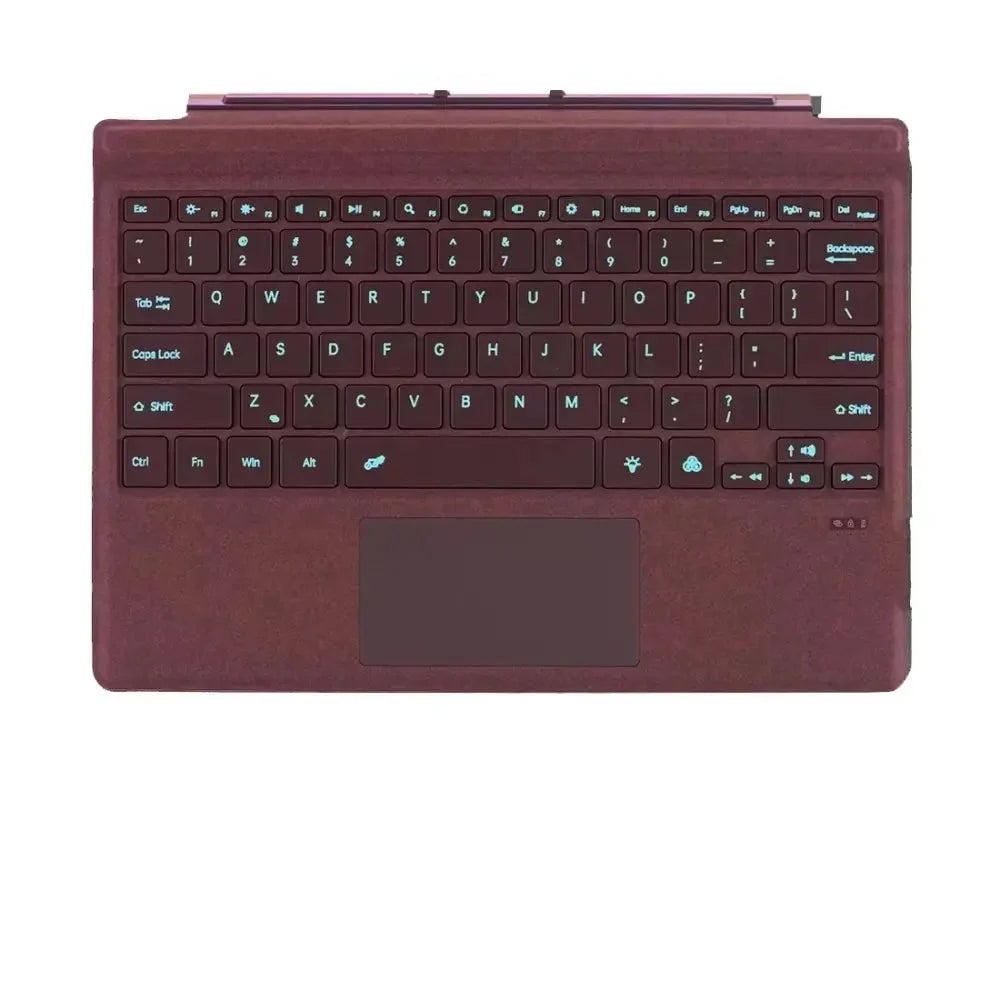 Bluetooth Backlit Keyboard with Touchpad for Microsoft Surface Pro 3–11, Pro X & Pro 7+