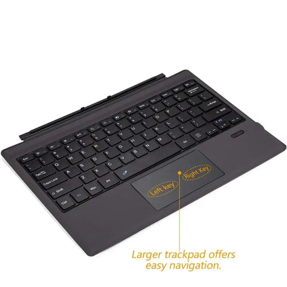 Bluetooth Backlit Keyboard with Touchpad for Microsoft Surface Pro 3–11, Pro X & Pro 7+