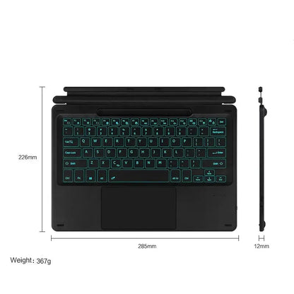 Bluetooth Backlit Keyboard with Touchpad for Microsoft Surface Pro 8, 9, 10, 11 & Pro X