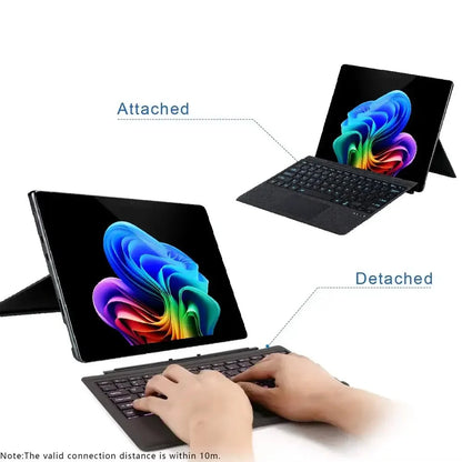 Bluetooth Detachable Slim Cover Keyboard for Microsoft Surface Pro 3–11, Pro X & Pro 7+