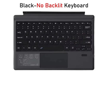 Bluetooth Detachable Slim Cover Keyboard for Microsoft Surface Pro 3–11, Pro X & Pro 7+