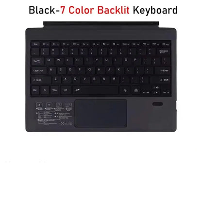 Bluetooth Detachable Slim Cover Keyboard for Microsoft Surface Pro 3–11, Pro X & Pro 7+