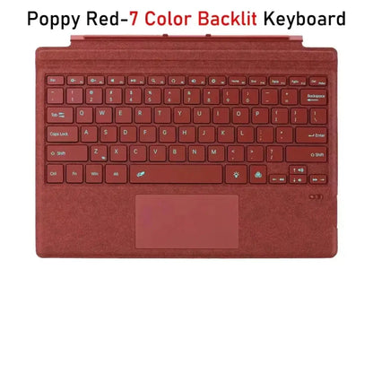 Bluetooth Detachable Slim Cover Keyboard for Microsoft Surface Pro 3–11, Pro X & Pro 7+