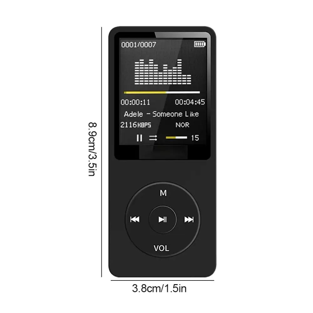 Bluetooth MP3 Player with FM Radio (available in 6 colours)