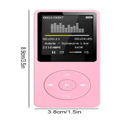 Bluetooth MP3 Player with FM Radio (available in 6 colours)
