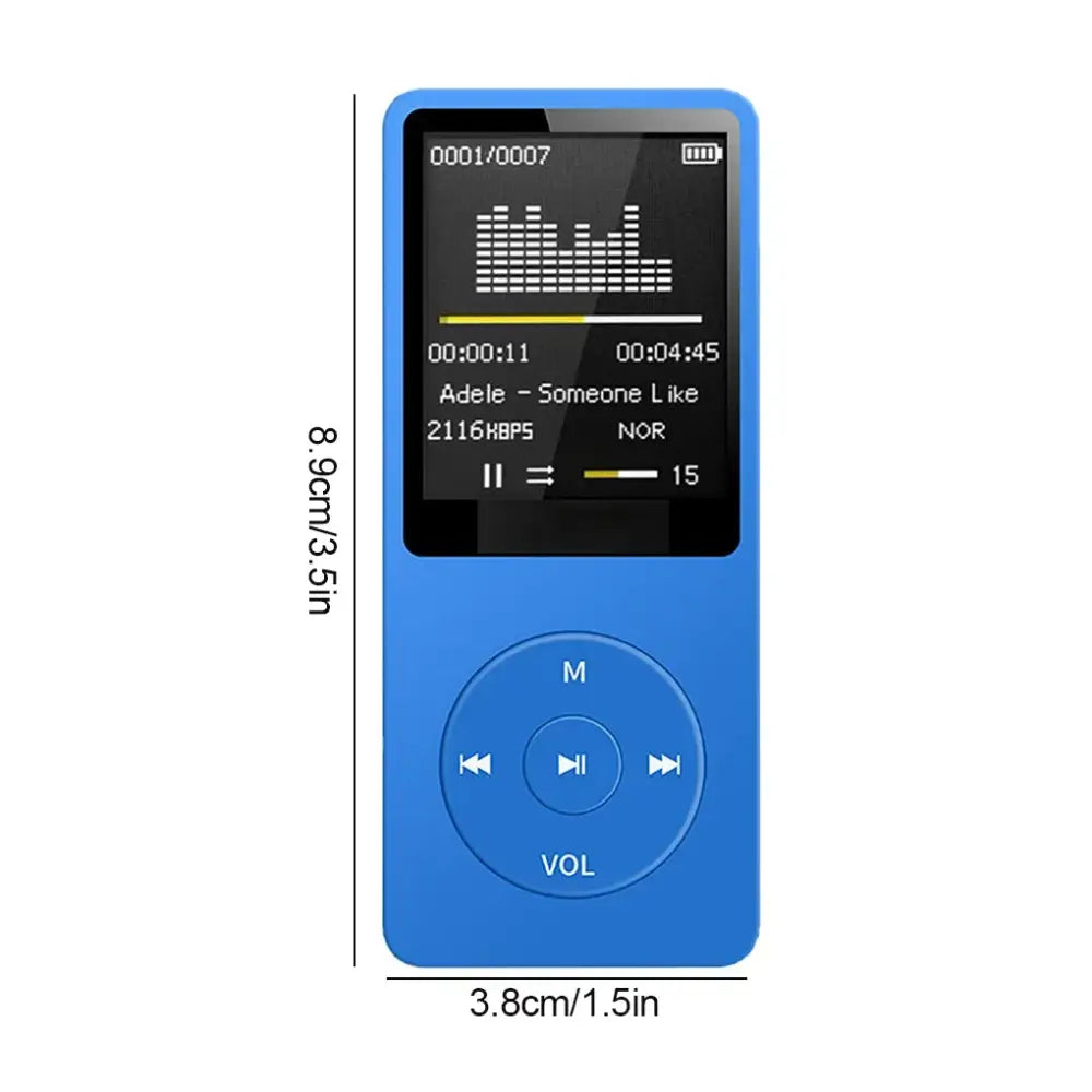 Bluetooth MP3 Player with FM Radio (available in 6 colours)
