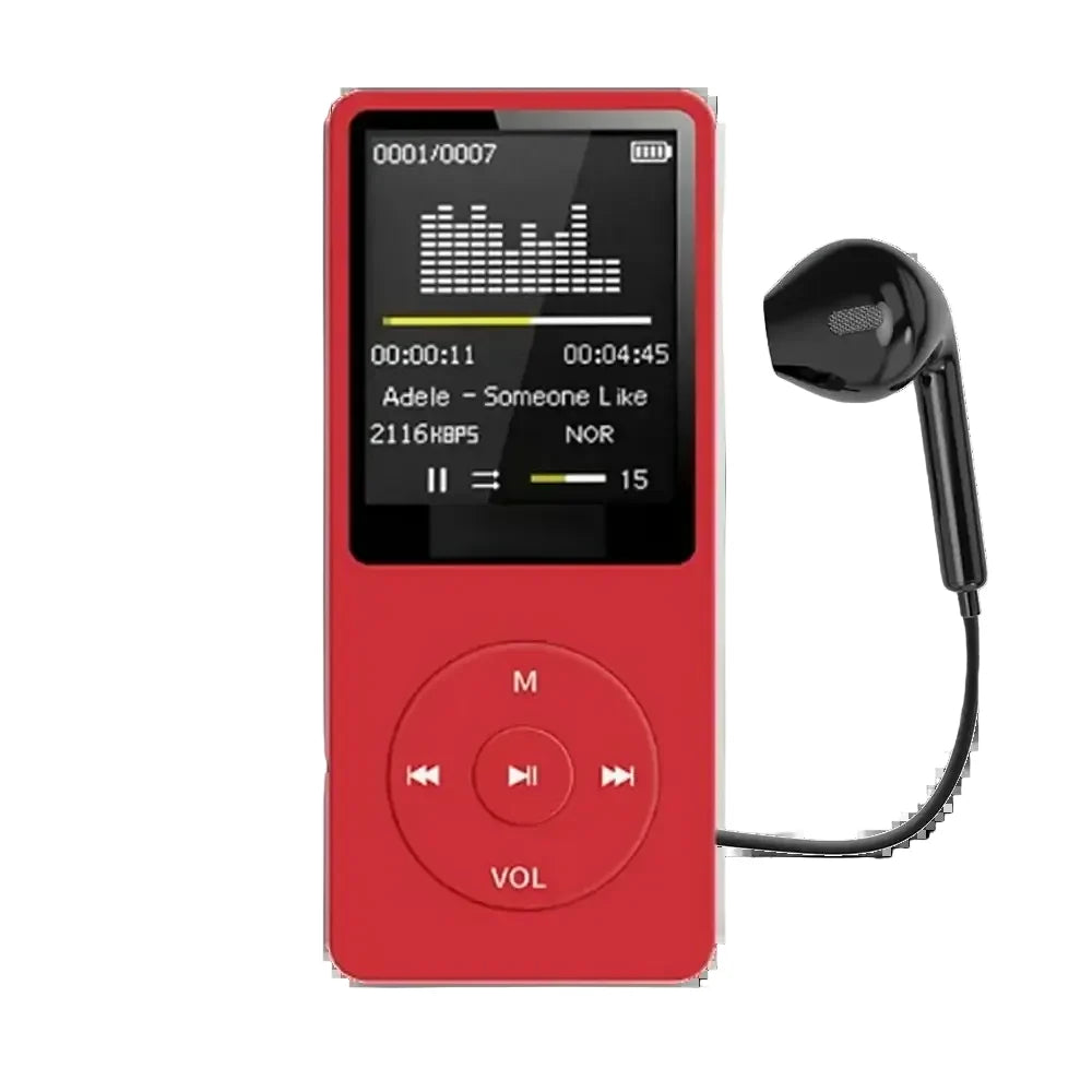 Bluetooth MP3/MP4 Music Player with E-Book, TF Card & Audio Recorder