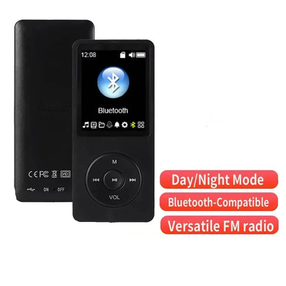 Bluetooth MP3/MP4 Music Player with E-Book, TF Card & Audio Recorder