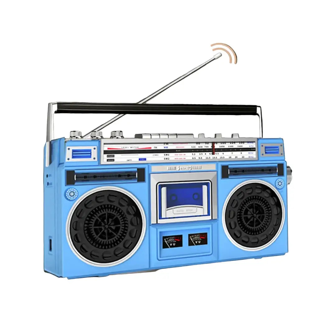 Bluetooth USB Cassette Radio Boombox