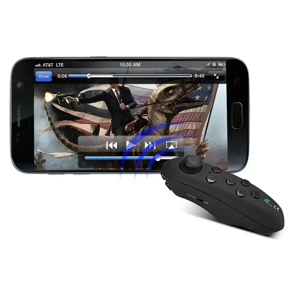 Bluetooth VR Controller Gamepad for Android (Black & White)