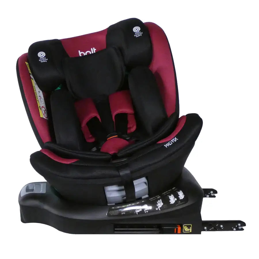 Bolt  i-Size 360 Rotation Car Seat - Berry
