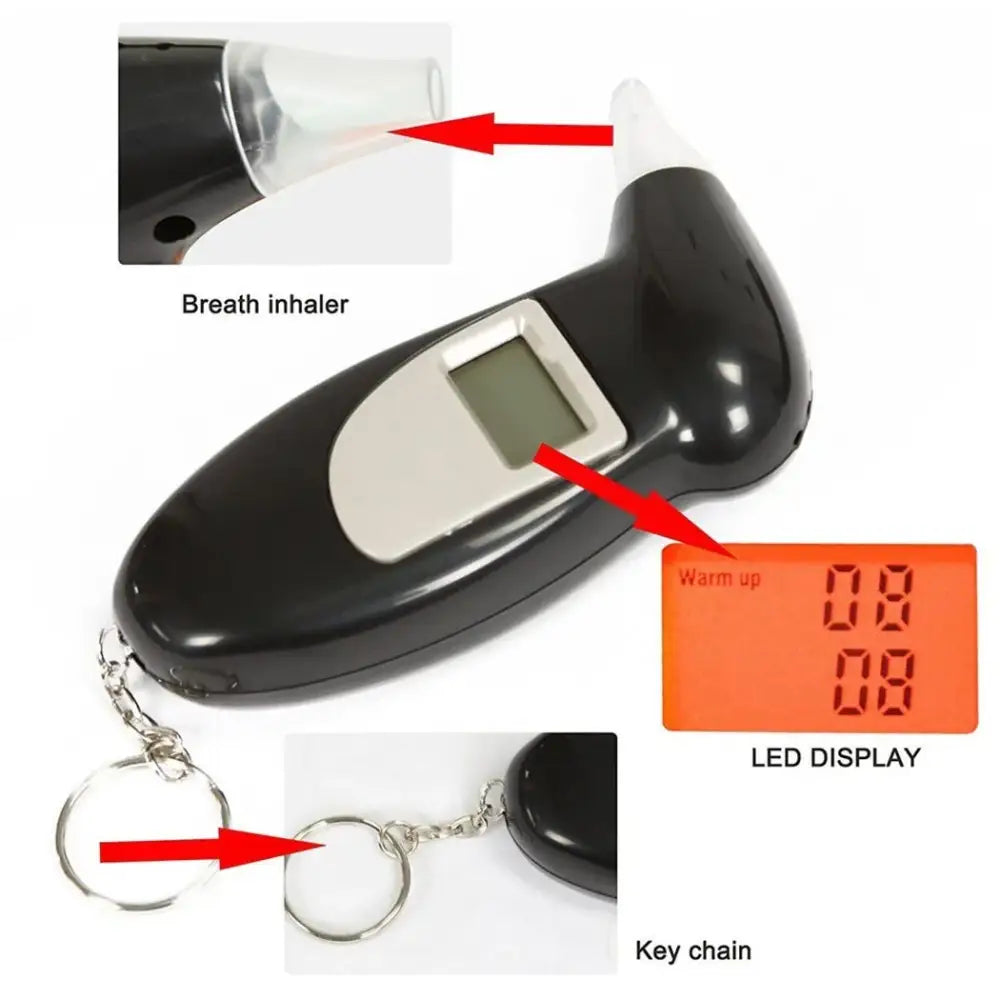 Breathalyzer (with extra mouth pieces)