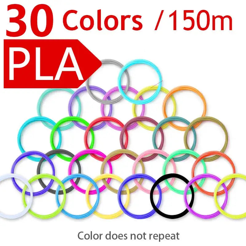 Brilliant Colour 3D Pen Filament (1.75mm ABS/PLA/PCL)