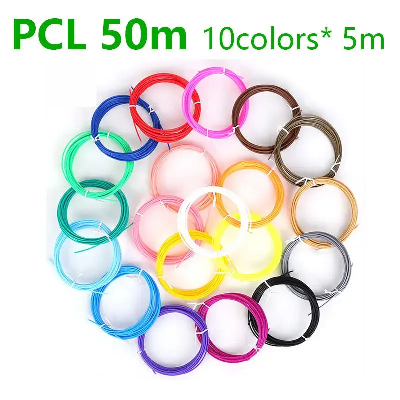 Brilliant Colour 3D Pen Filament (1.75mm ABS/PLA/PCL)